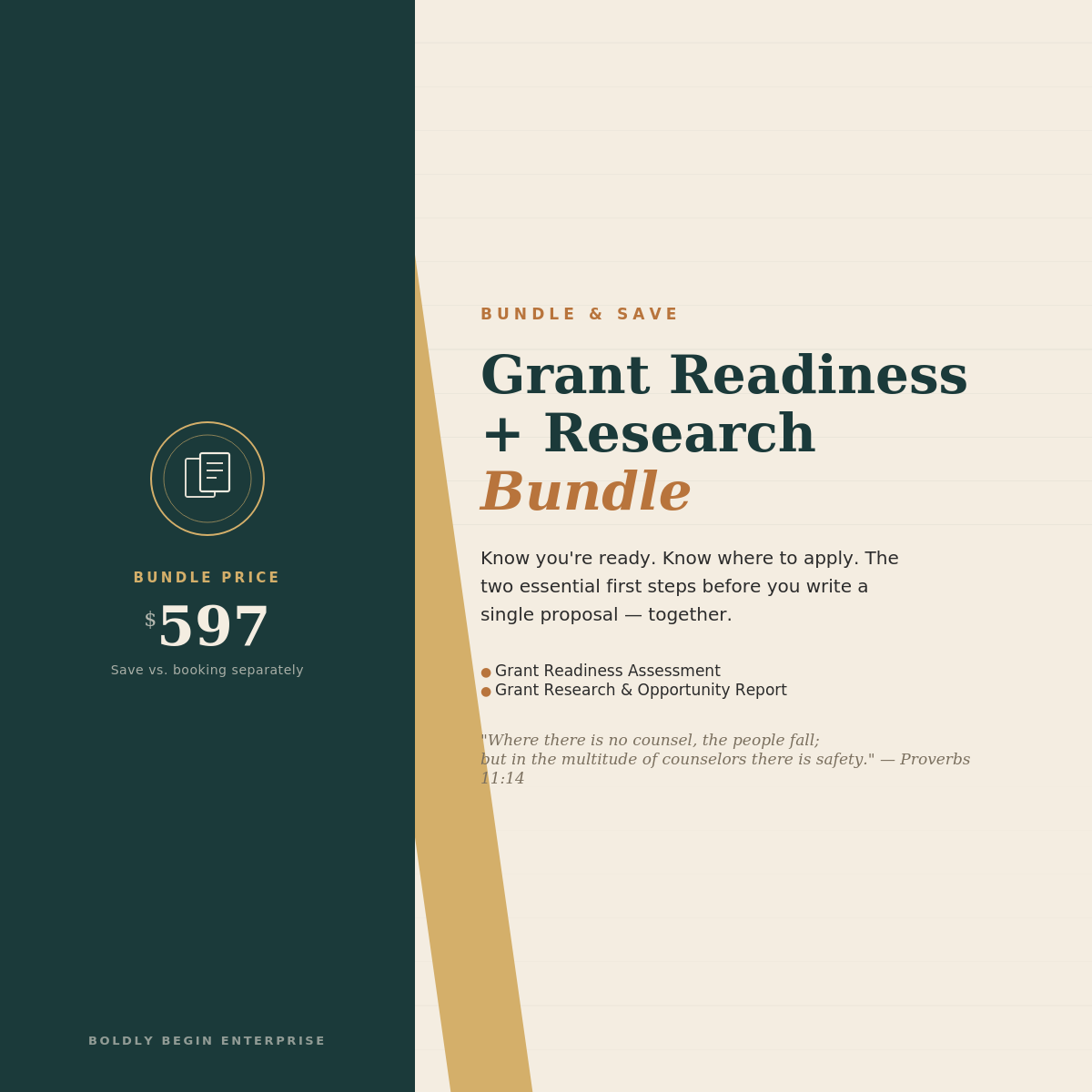 Grant Readiness + Research Bundle