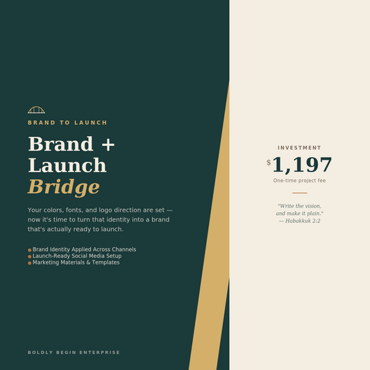 Brand + Launch Bridge